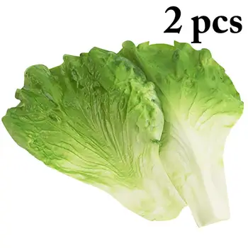 2pcs Simulation Green Lettuce Leaves PVC Material Fake Vegetable Model Kids Pretend Play Kitchen Toys Artificial Foods
2pcs Simulation Green Lettuce Leaves PVC Material Fake Vegetable Model Kids Pretend Play Kitchen Toys Artificial Foods