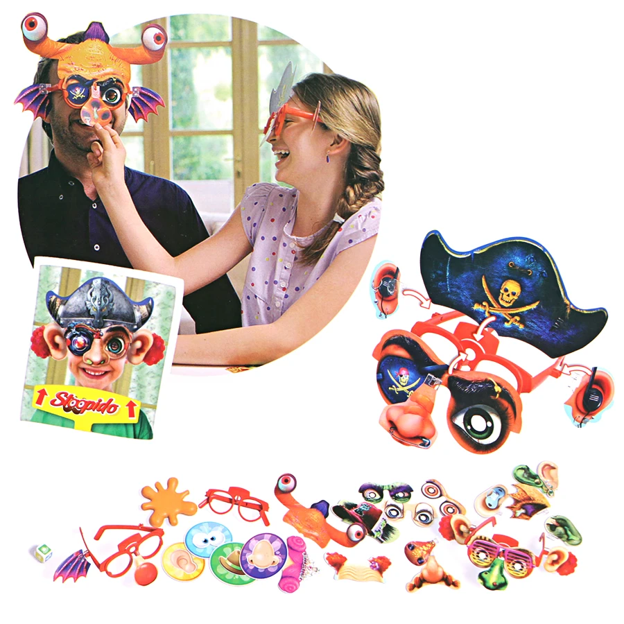 Stoopido Face Mask Game Free Assembly 1000 Silly Faces Board Game Family Party Funny Toys For Children Puzzle Toy Set
Stoopido Face Mask Game Free Assembly 1000 Silly Faces Board Game Family Party Funny Toys For Children Puzzle Toy Set