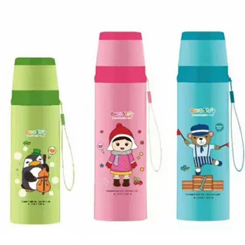 340/430ML Cartoon Cute Thermos Garrafa Termica Water Bottle Termos Stainless Steel Bullet Shape Portable Vacuum Flask
340/430ML Cartoon Cute Thermos Garrafa Termica Water Bottle Termos Stainless Steel Bullet Shape Portable Vacuum Flask