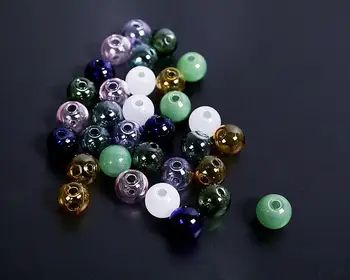 50pcs mix color orb ball shape glass globe with double hole diy findings Glass vial pendant glass bottle bubble cover dome
50pcs mix color orb ball shape glass globe with double hole diy findings Glass vial pendant glass bottle bubble cover dome