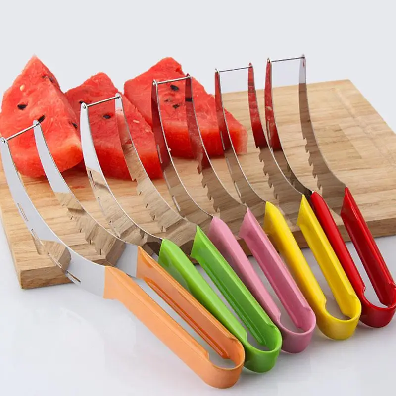 Watermelon Slicer & Server, Perfect In Stainless Steel Fruit Cutter Easy Melon Slices To Collect Kitchen Accessories
Watermelon Slicer & Server, Perfect In Stainless Steel Fruit Cutter Easy Melon Slices To Collect Kitchen Accessories