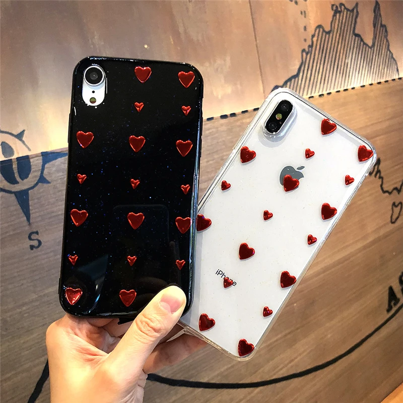 Ottwn Bling Glitter Couples Phone Case For iphone 7 8 6s Plus Clear Soft TPU Transparent Cover Epoxy Love Heart Cases XR XS Max
Ottwn Bling Glitter Couples Phone Case For iphone 7 8 6s Plus Clear Soft TPU Transparent Cover Epoxy Love Heart Cases XR XS Max