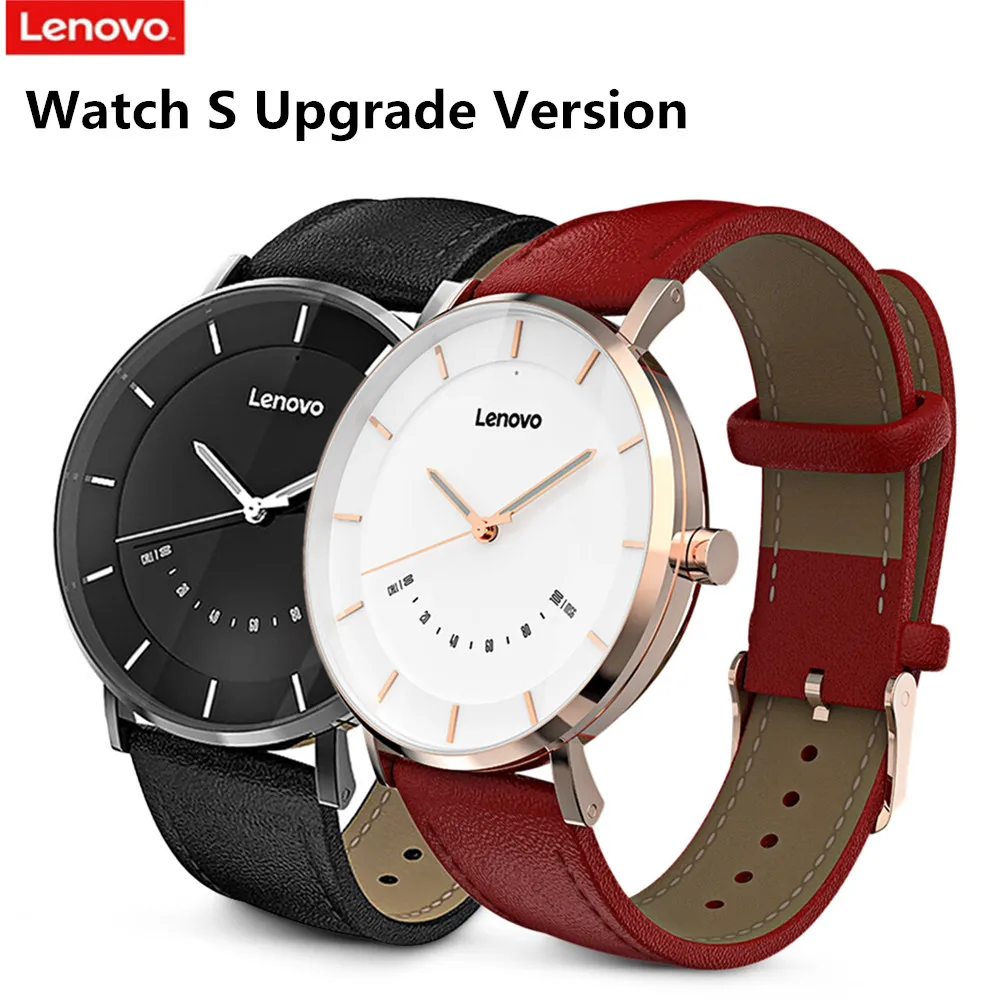 Lenovo Watch S Upgrade Version Smartwatch 5ATM Waterproof Rate Sports Modes Sleep Monitor Smart Reminder Smart Sport Watch
Lenovo Watch S Upgrade Version Smartwatch 5ATM Waterproof Rate Sports Modes Sleep Monitor Smart Reminder Smart Sport Watch