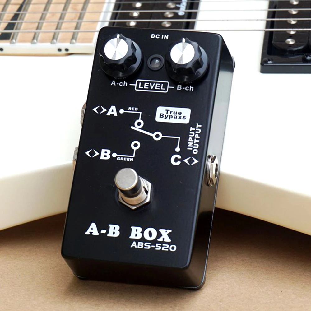 Belcat, реальный байпас, стандартная коробка AB BOX Stompbox для электрической гитары, бас с A-ch, B-ch управлением
Belcat, реальный байпас, стандартная коробка AB BOX Stompbox для электрической гитары, бас с A-ch, B-ch управлением