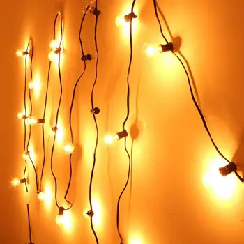 8/15m LED Strings Lights IP44 Waterproof G40 Globe Bulbs Fairy Lamps for Christmas Wedding Party Decoration Holiday Party Lamp
8/15m LED Strings Lights IP44 Waterproof G40 Globe Bulbs Fairy Lamps for Christmas Wedding Party Decoration Holiday Party Lamp