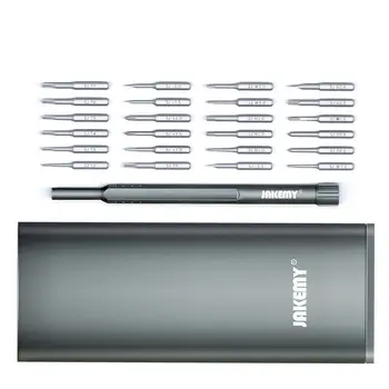 Adeeing Jakemy Jm-8168 Multi-Purpose Magnetic Precision 24 In 1 Screwdriver with Screw Bits Gray
Adeeing Jakemy Jm-8168 Multi-Purpose Magnetic Precision 24 In 1 Screwdriver with Screw Bits Gray
