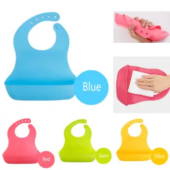 Easy Clean Adjustable Waterproof Baby Silicone Stereo Bibs Feeding Meals Saliva Dripping Bibs Kids Roll up Catcher Pocket
Easy Clean Adjustable Waterproof Baby Silicone Stereo Bibs Feeding Meals Saliva Dripping Bibs Kids Roll up Catcher Pocket