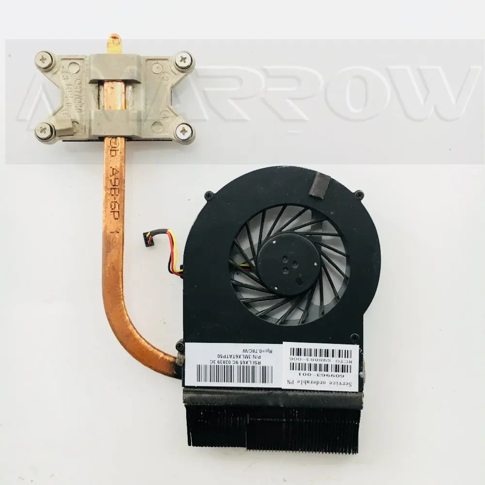 Original for HP pavilion DV6 DV7 dv7-4000 DV6-3000 cooling heatsink with fan 606728-001 637607-001
Original for HP pavilion DV6 DV7 dv7-4000 DV6-3000 cooling heatsink with fan 606728-001 637607-001