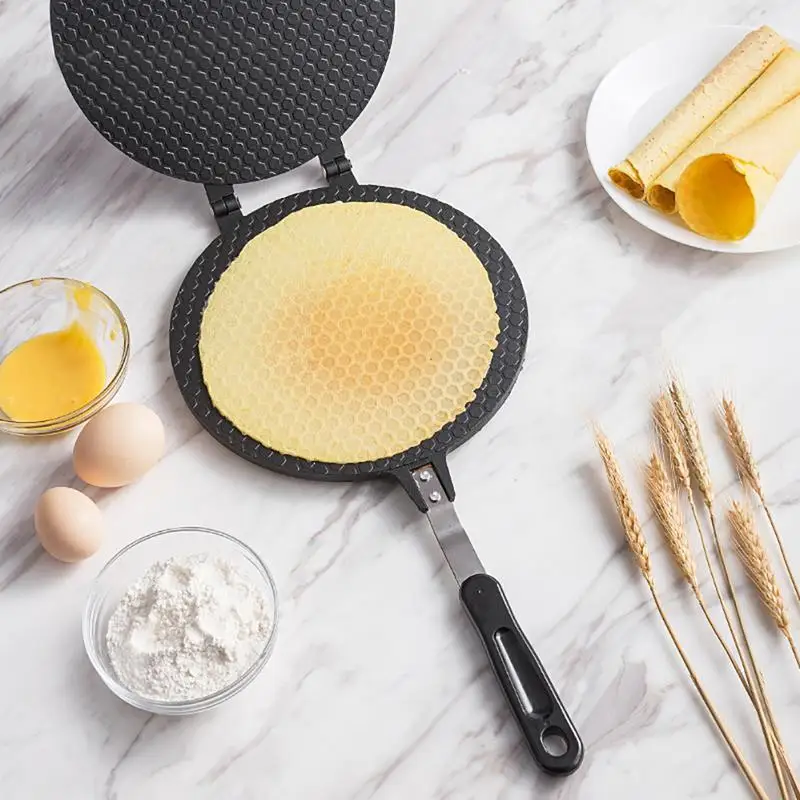 Egg Roll Maker Non Stick Crispy Eggs Omelet Mold Crepe Baking Pan Waffle Pancake Bakeware DIY Ice Cream Cone Machine
Egg Roll Maker Non Stick Crispy Eggs Omelet Mold Crepe Baking Pan Waffle Pancake Bakeware DIY Ice Cream Cone Machine