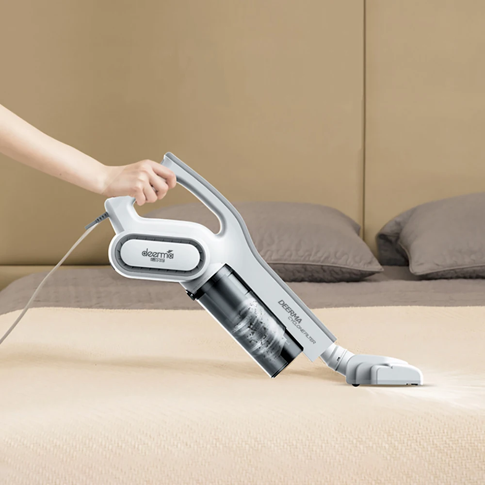 Xiaomi Deerma Dx700 2-in-1 Vertical Hand-held Vacuum Cleaner With Large Capacity Dust Box Low Noise Triple Filter Dust Collector
Xiaomi Deerma Dx700 2-in-1 Vertical Hand-held Vacuum Cleaner With Large Capacity Dust Box Low Noise Triple Filter Dust Collector