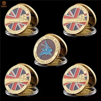 5Pcs WW II 1944.6.6 Normandy Landing Campaign British Airborne Soldiers Gold Military Commemorative Coin Collectibles
5Pcs WW II 1944.6.6 Normandy Landing Campaign British Airborne Soldiers Gold Military Commemorative Coin Collectibles