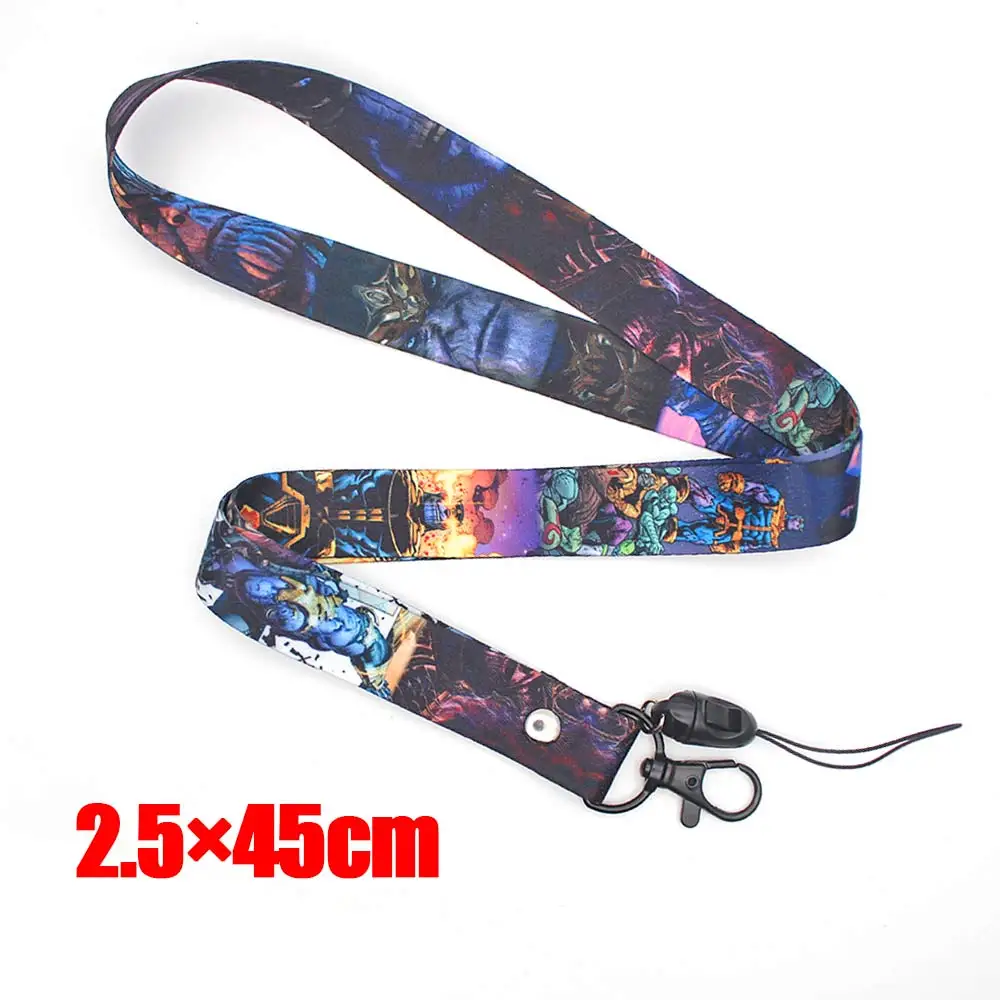 Marvel Comics Thanos Key Neck Strap Lanyard Student ID Card Identity Badge Holders Rope Pendant Mobile Phone Straps Cosplay Gift
Marvel Comics Thanos Key Neck Strap Lanyard Student ID Card Identity Badge Holders Rope Pendant Mobile Phone Straps Cosplay Gift