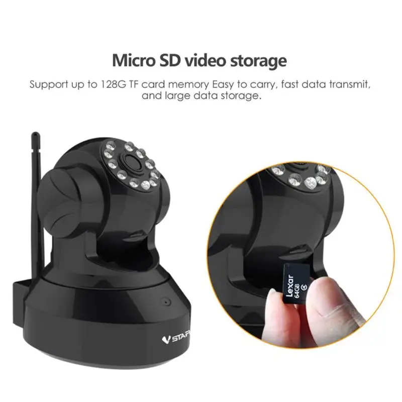Vstarcam C37S IP Camera HD 1080P Wireless WiFi Indoor IR Night Vision Pan Tilt Home Security Surviliance Motion Detection Camera
Vstarcam C37S IP Camera HD 1080P Wireless WiFi Indoor IR Night Vision Pan Tilt Home Security Surviliance Motion Detection Camera