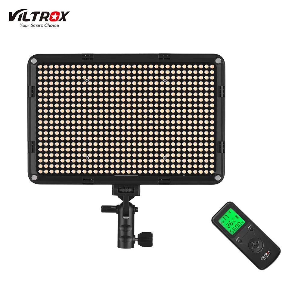 Viltrox VL-D640T Professional Ultra-thin Bi-color Dimmable LED Video Light 3300K-5600K CRI 95+ w/Remote Controller for Interview
Viltrox VL-D640T Professional Ultra-thin Bi-color Dimmable LED Video Light 3300K-5600K CRI 95+ w/Remote Controller for Interview