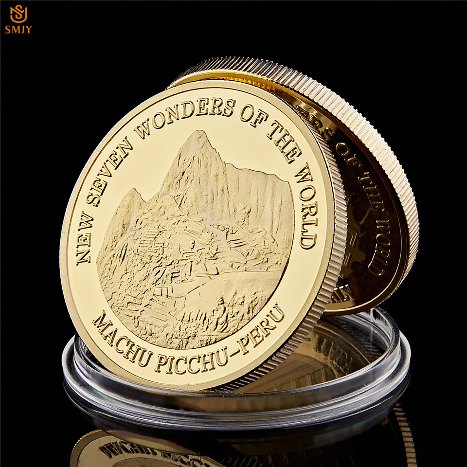 World Places Of Interest 2007 Peru Machu Picchu Gold Plated Metal Hydraulic Craft Commemorative Coin&Souvenir Gift Collection
World Places Of Interest 2007 Peru Machu Picchu Gold Plated Metal Hydraulic Craft Commemorative Coin&Souvenir Gift Collection