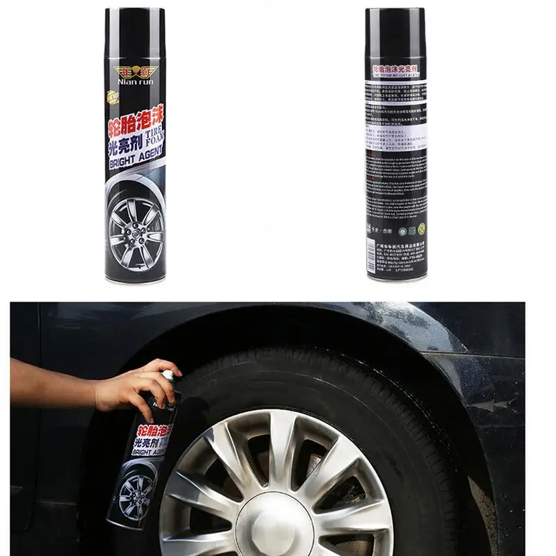 650ML 1PC Universal Car Tire Brightener Foam Cleaning Polishing Oil Wax Car Care Supplies
650ML 1PC Universal Car Tire Brightener Foam Cleaning Polishing Oil Wax Car Care Supplies