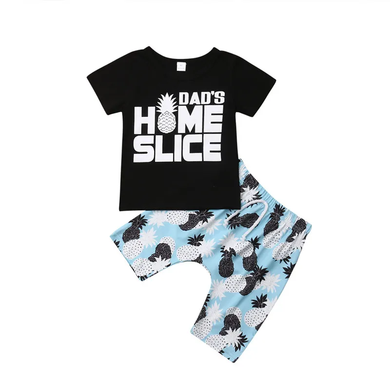 Summer Baby Boy Cool Clothes Short Sleeve Infant Letter T-shirt Top+Short Belt Fruits Pants Hot Sale Outfit Casual Baby Set 2Pcs
Summer Baby Boy Cool Clothes Short Sleeve Infant Letter T-shirt Top+Short Belt Fruits Pants Hot Sale Outfit Casual Baby Set 2Pcs