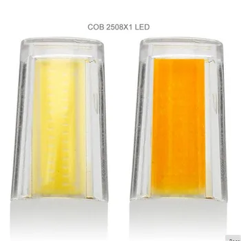 

CLAITE 360 Beam Angle 2508 COB AC220V G9 3W Pure White Warm White 280LM LED Light Lamp Bulb for Home Chandelier Lights