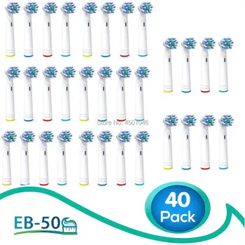 40PCS Electric toothbrush heads Compatible for Braun Oral b Replacement Brush Heads for Oral-B Tooth Brush Vitality Dual Clean
40PCS Electric toothbrush heads Compatible for Braun Oral b Replacement Brush Heads for Oral-B Tooth Brush Vitality Dual Clean