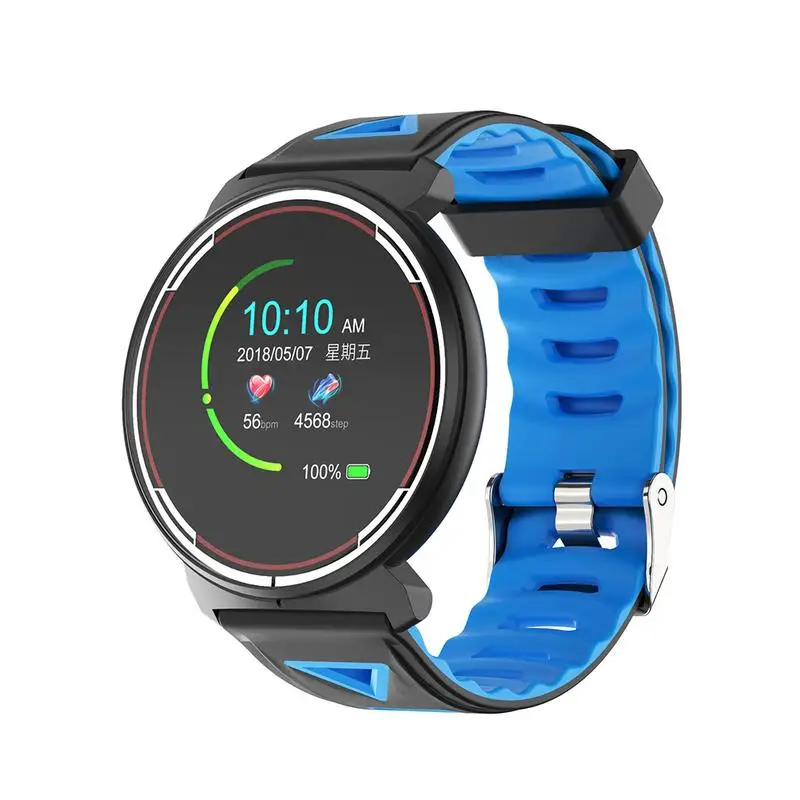 Full Touch Bluetooth Smart Watch Blood Pressure Heart Rate Health Monitoring Waterproof Sports Fitness Fashion Smart Watch
Full Touch Bluetooth Smart Watch Blood Pressure Heart Rate Health Monitoring Waterproof Sports Fitness Fashion Smart Watch
