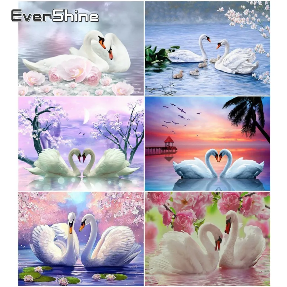 EverShine Diamond Embroidery Sale Animals Diamond Painting Full Square Mosaic Cross Stitch Swan Picture Of Rhinestone Home Decor
EverShine Diamond Embroidery Sale Animals Diamond Painting Full Square Mosaic Cross Stitch Swan Picture Of Rhinestone Home Decor