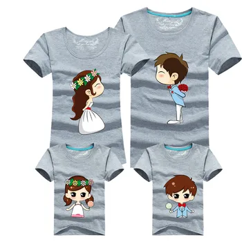 1 Piece Family Matching Outfits Mother Father Son Daughter Cartoon Bride Bridegroom Print Women Men Children Boy Girl T shirt
1 Piece Family Matching Outfits Mother Father Son Daughter Cartoon Bride Bridegroom Print Women Men Children Boy Girl T shirt