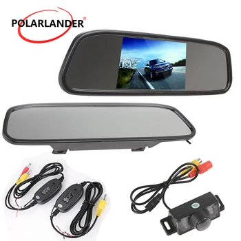 4.3 inch tft lcd Rearview Mirror Monitor kit for Car with 4 LED reverse parking camera night vision
4.3 inch tft lcd Rearview Mirror Monitor kit for Car with 4 LED reverse parking camera night vision