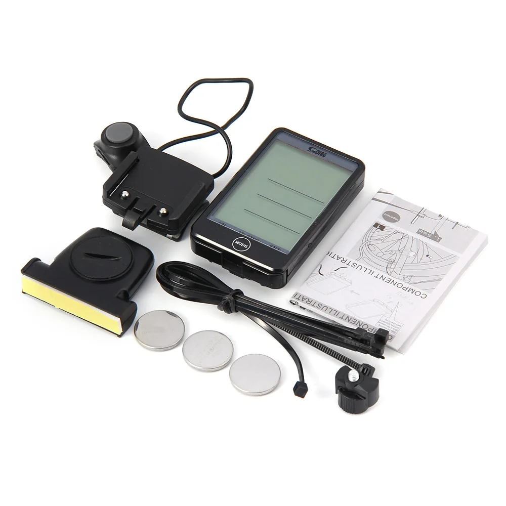 SD - 576C Waterproof Cycling Bicycle Computer Large Screen Mode Touch Wireless Bicycle Bike Computer Odometer With LCD Backlight
SD - 576C Waterproof Cycling Bicycle Computer Large Screen Mode Touch Wireless Bicycle Bike Computer Odometer With LCD Backlight
