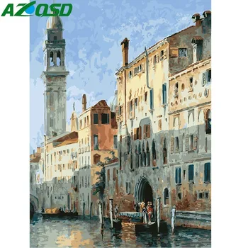 AZQSD DIY Oil Painting Waterside Town Pictures By Numbers On Canvas Wall Pictures Frameless Wall Art Home Decoration K152
AZQSD DIY Oil Painting Waterside Town Pictures By Numbers On Canvas Wall Pictures Frameless Wall Art Home Decoration K152