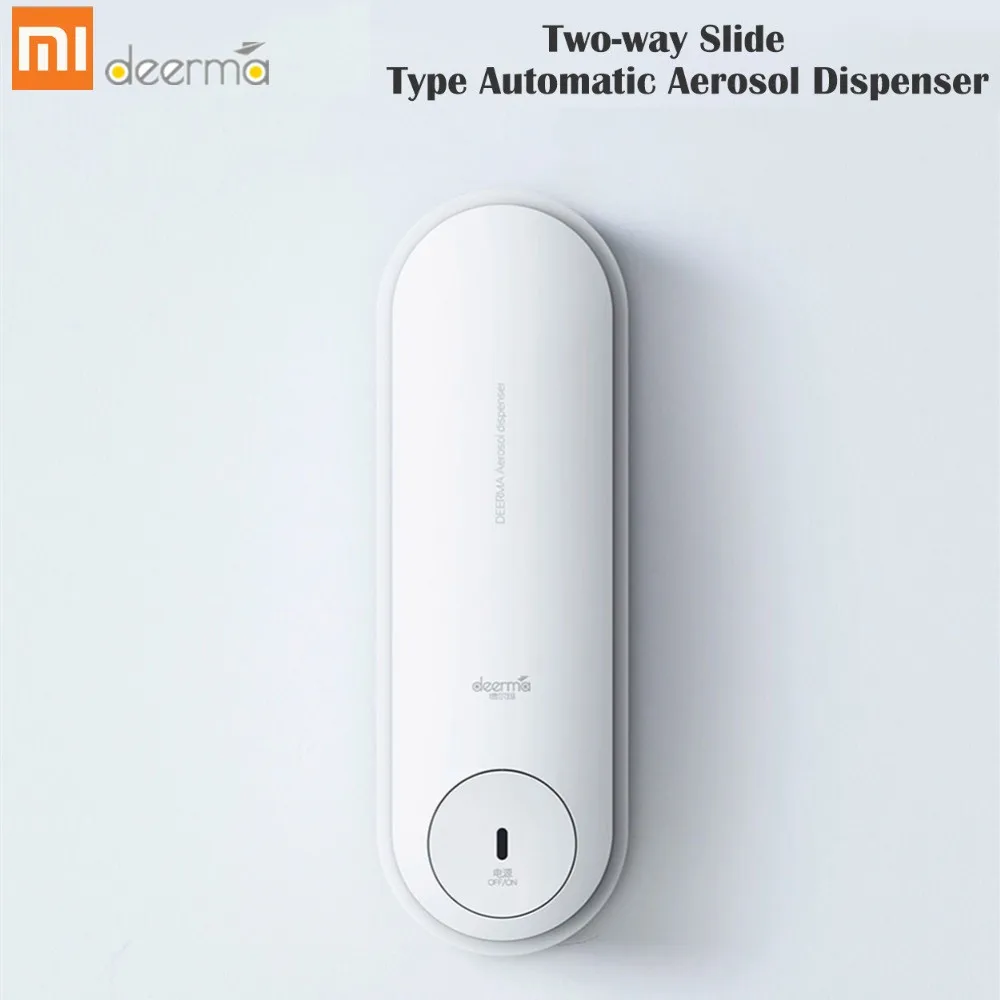 Xiaomi Deerma Two-way Slide Type Automatic Aerosol Dispenser 38ml Aromatic Spray Air Purifier Hanging Buckle from Xiaomi Youpin
Xiaomi Deerma Two-way Slide Type Automatic Aerosol Dispenser 38ml Aromatic Spray Air Purifier Hanging Buckle from Xiaomi Youpin