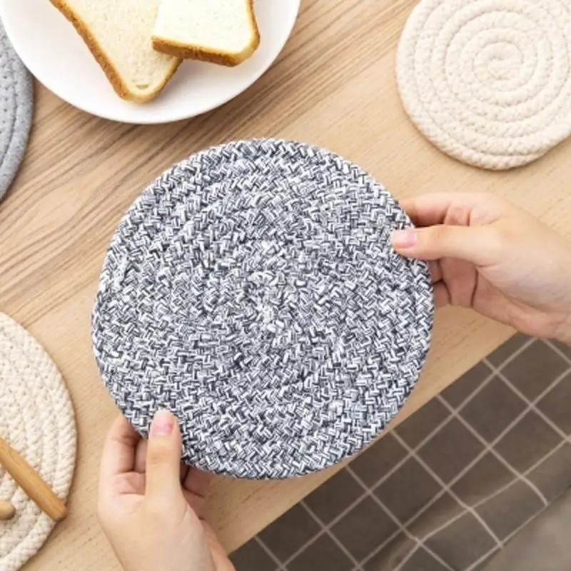 decorative round placemats Thicken solid cotton kitchen pot cup insulation pad anti-hot placemat bowl mat casserole pad #SO
decorative round placemats Thicken solid cotton kitchen pot cup insulation pad anti-hot placemat bowl mat casserole pad #SO
