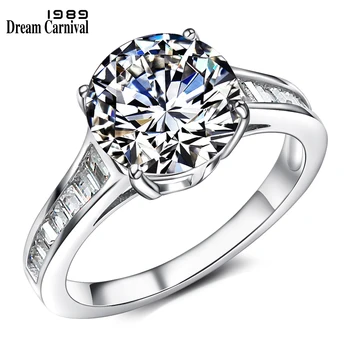 DreamCarnival 1989 New Release Luxury Wedding Party White Cubic Zircon Jewelry Big CZ Stone Engagement 925 Silver Ring SJ22624
DreamCarnival 1989 New Release Luxury Wedding Party White Cubic Zircon Jewelry Big CZ Stone Engagement 925 Silver Ring SJ22624