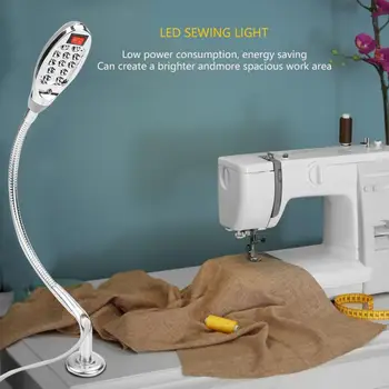 1W LED Sewing Machine Lamp AC 110-240V For Sewing Machine Adjustable Magnetic Base Table Lamp Lampen Industrieel With 12 Bead
1W LED Sewing Machine Lamp AC 110-240V For Sewing Machine Adjustable Magnetic Base Table Lamp Lampen Industrieel With 12 Bead