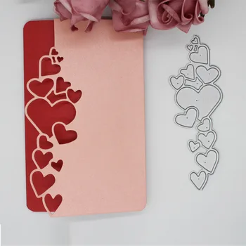 Hollow Lace Heart Shapes Metal Cutting Dies Stencils for Card Making Decorative Embossing Suit Paper Cards Stamp DIY
Hollow Lace Heart Shapes Metal Cutting Dies Stencils for Card Making Decorative Embossing Suit Paper Cards Stamp DIY