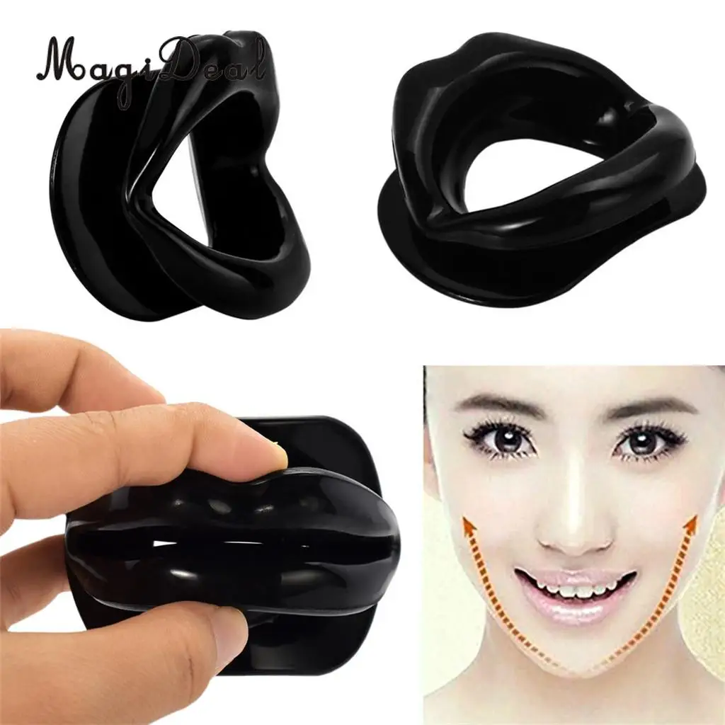 Useful NEW design Silicone Face Lift Slimmer Lip Trainer Tightener Muscle Oral Exerciser Black
Useful NEW design Silicone Face Lift Slimmer Lip Trainer Tightener Muscle Oral Exerciser Black