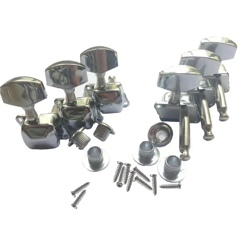 3L3R 6 Pieces Guitar String Tuning Pegs Tuner Machine Heads Knobs Tuning Keys For Acoustic Or Electric Guitar, Chrome
3L3R 6 Pieces Guitar String Tuning Pegs Tuner Machine Heads Knobs Tuning Keys For Acoustic Or Electric Guitar, Chrome