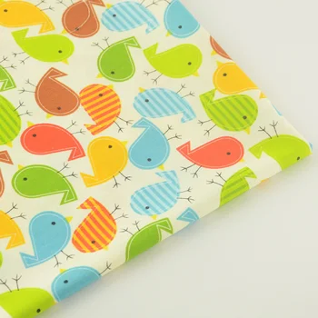 Colorful Birds Designs 100% Cotton Beige Fabric Twill Bedding Scrapbooking Decoration Home Textile Quilting Patchwork Tissue CM
Colorful Birds Designs 100% Cotton Beige Fabric Twill Bedding Scrapbooking Decoration Home Textile Quilting Patchwork Tissue CM