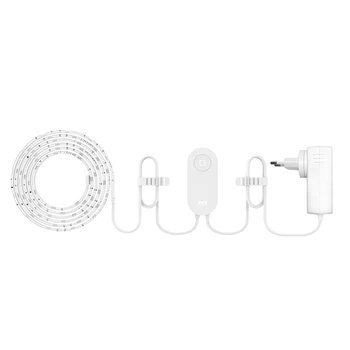 Yeelight WiFi Connected RGB LED Intelligent Strip Light Kit 2M 7.5W Support Smart Phone App For IOS Android for Home Decoration
Yeelight WiFi Connected RGB LED Intelligent Strip Light Kit 2M 7.5W Support Smart Phone App For IOS Android for Home Decoration