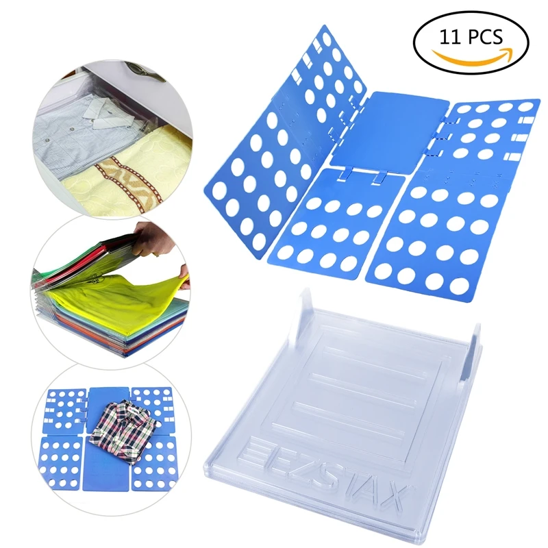 Hot Set Including 1 Adjustable Clothes T-Shirt Quick Folding Neat Board Organizing And 10 Closet Organizer for Trousers Sweater
Hot Set Including 1 Adjustable Clothes T-Shirt Quick Folding Neat Board Organizing And 10 Closet Organizer for Trousers Sweater
