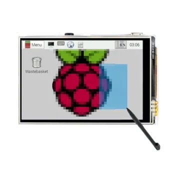 For Raspberry pie 3.5 inch LCD display touch screen 480*32026 pin support 2B/3B/3B+ 
For Raspberry pie 3.5 inch LCD display touch screen 480*32026 pin support 2B/3B/3B+