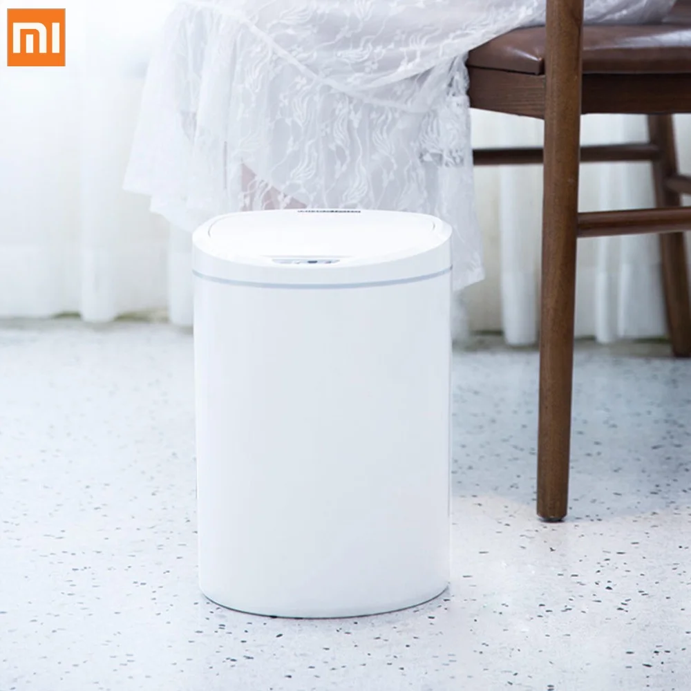 Xiaomi Mijia Intelligent Sensor Trash Can 10L Capacity On-key Control Adjustable Distance Energy Efficient Trash Bin For Home
Xiaomi Mijia Intelligent Sensor Trash Can 10L Capacity On-key Control Adjustable Distance Energy Efficient Trash Bin For Home