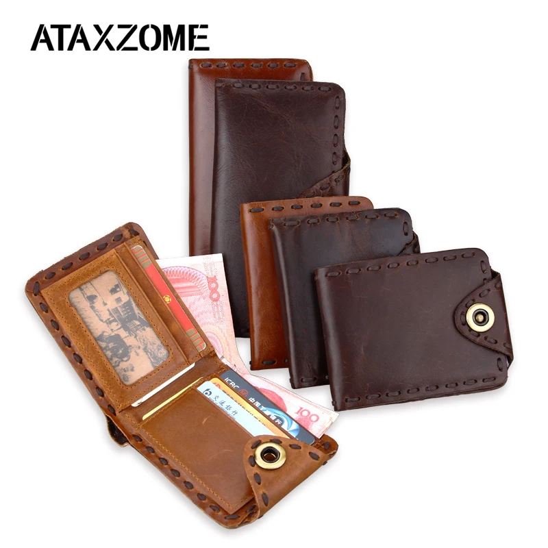 ATAXZOME 2019 new leather wallet retro denim style copper buckle card package 3 kinds of specifications men's women's wallet
ATAXZOME 2019 new leather wallet retro denim style copper buckle card package 3 kinds of specifications men's women's wallet