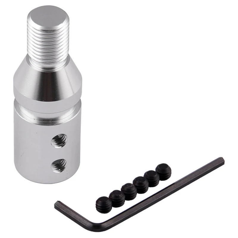 NEW-Universal Aluminum Shift Knob Adapter For Non Threaded Shifters 12X1.25Mm,Car Accessories
NEW-Universal Aluminum Shift Knob Adapter For Non Threaded Shifters 12X1.25Mm,Car Accessories