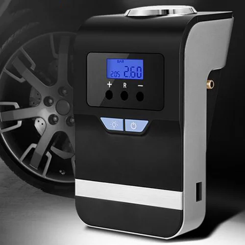 Portable HDV Dual Display Air Compressor 12V 120W Digital Car Tire Air Pump With High Brightness LED Lighting
Portable HDV Dual Display Air Compressor 12V 120W Digital Car Tire Air Pump With High Brightness LED Lighting