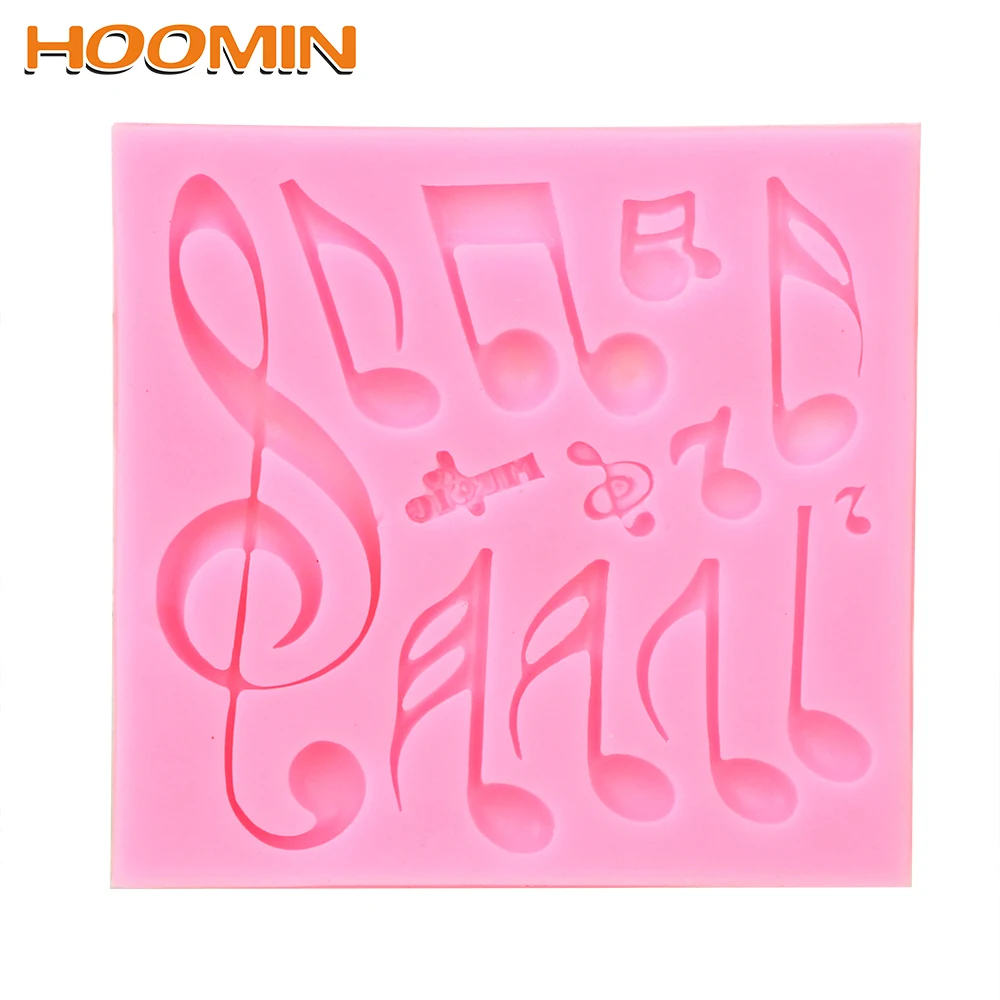 HOOMIN Candy Pudding Muffin Molds Silicone Cake Mold Fondant Cookie Chocolate Mould Music Notes Shape Cake Decoration Tools
HOOMIN Candy Pudding Muffin Molds Silicone Cake Mold Fondant Cookie Chocolate Mould Music Notes Shape Cake Decoration Tools