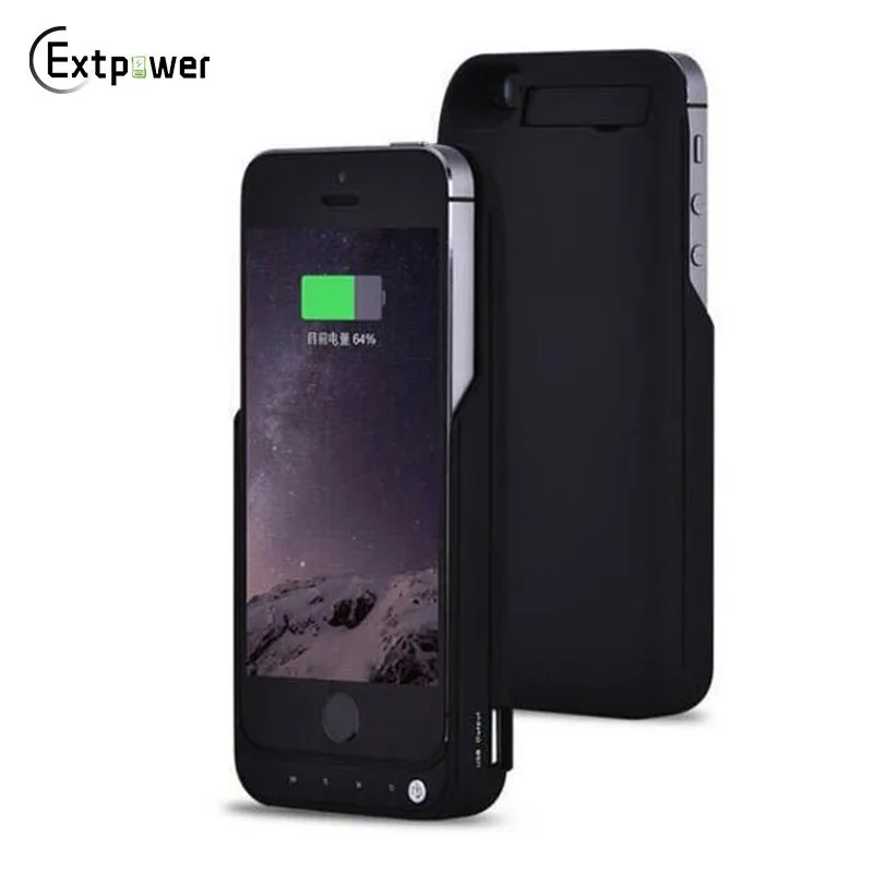 Extpower 4200mAh Battery Case Charger Powerbank For iPhone 5 S 5S SE External Phone Charging Power Bank Backup Cover Pack
Extpower 4200mAh Battery Case Charger Powerbank For iPhone 5 S 5S SE External Phone Charging Power Bank Backup Cover Pack