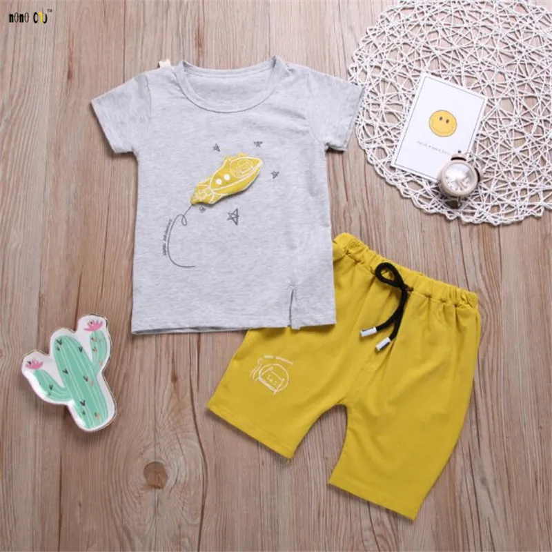 Baby Boy Clothes Set Two Pieces Kids Tracksuits T Shirt & Pants Casual Cotton Cartoon Child Boy Clothing For 1 2 3 Years
Baby Boy Clothes Set Two Pieces Kids Tracksuits T Shirt & Pants Casual Cotton Cartoon Child Boy Clothing For 1 2 3 Years