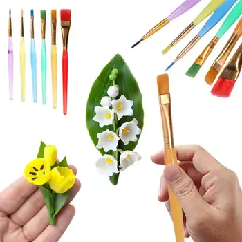 6pcs/set Plastic Fondant Cake Brushes Decorating Painting Tool Dusting DIY Pastry Tool Drawing Tools School Office Supplies New
6pcs/set Plastic Fondant Cake Brushes Decorating Painting Tool Dusting DIY Pastry Tool Drawing Tools School Office Supplies New