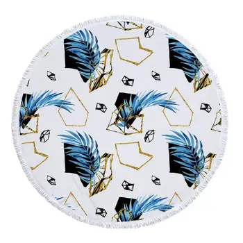 Printed Tropical Leaves Flower Beach Towel Round Microfiber Beach Towels for Living Room Home Decor Boho Polyester Bath Towels
Printed Tropical Leaves Flower Beach Towel Round Microfiber Beach Towels for Living Room Home Decor Boho Polyester Bath Towels