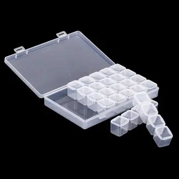 28 Compartments Clear Plastic Storage Box Case Jewelry Bead Screw Organizer Container
28 Compartments Clear Plastic Storage Box Case Jewelry Bead Screw Organizer Container